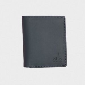 bi fold gray color wallet