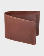 classic brown leather wallet for mens