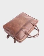 everyday companion tan leather bag