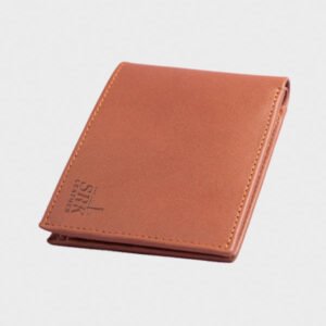 light brown classic leather wallet