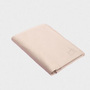 mens bi fold off white color wallet