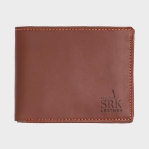 mens classic brown leather wallet