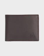 mens dark brown wallet