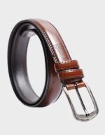 mens light brown leather belt