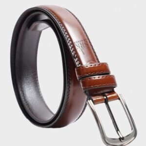 mens light brown leather belt