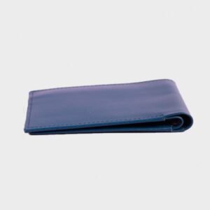 mens royal blue leather wallet