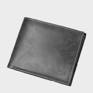 the srk leather men black wallet