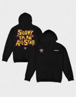 2025 nba all star game brand seen x black sorry im an all star oversized hoodie