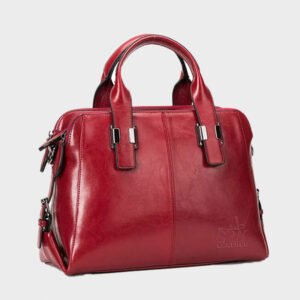 red wine leather crossbody bag