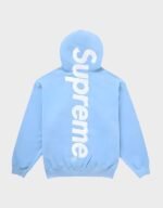 supreme satin applique hoodie