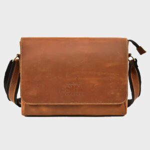 vintage leather men briefcases laptop bag