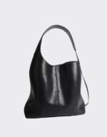 women black casual real leather bucket bag