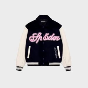 Sp5der Wool Varsity Jacket