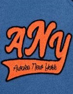 awake ny corazon blue varsity jacket