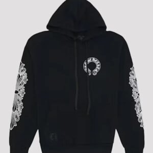 chrome hearts horse floral shoe hoodie