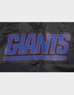 classic new york giants satin jacket