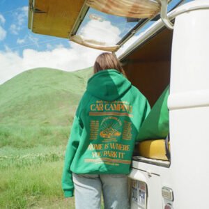 dandy car camping hoodie