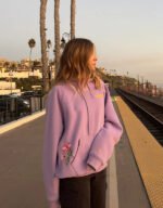 dandy gift giving hoodie lavender