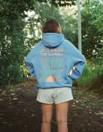 dandy let's watch the sunset hoodie blue