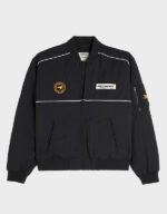 hollister mclaren jacket in black