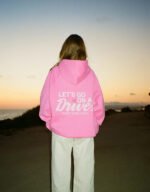 let's go on a drive oversized lux hoodie