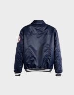 levis starter new york yankees blue satin jacket