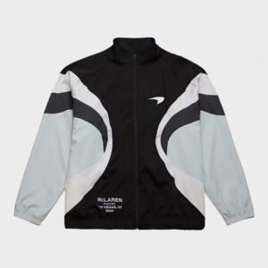 mclaren x m&n the las vegas black racing track jacket