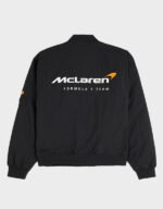 mens hollister mclaren black jacket