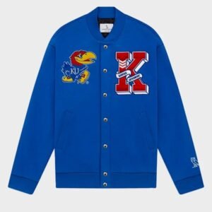 ovo kansas jayhawks varsity jacket