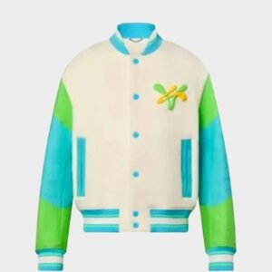 rainbow playground varsity blouson jacket