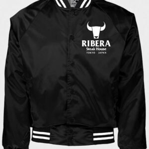 ribera steak house satin jacket