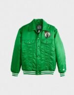 starter boston celtics satin jacket