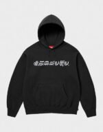 supreme blackletter hooded sweatshirt