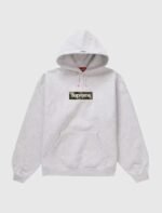 supreme box logo fw23 hooded sweatshirt