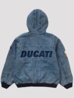 supreme ducati work denim hooded jacket