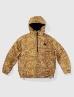 supreme jordan hoodie gold snakeskin