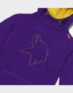 unrl x vikings youth crossover purple hoodie