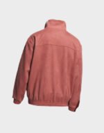 adidas chinese new year suede leather red jacket