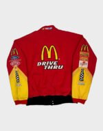 bill elliot racing champions apparel nascar red jacket