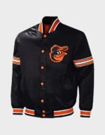 black balti orioles jacket