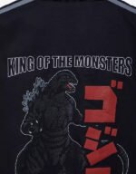 boxlunch godzilla icons quarter zip windbreaker jacket