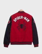 boxlunch marvel spider man varsity red jacket