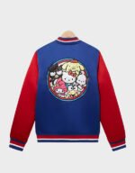 boxlunch sanrio hello kitty & friends color contrast bomber jacket
