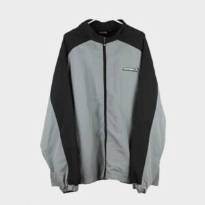 chase authentics gray nascar jacket