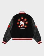 hello kitty varsity jacket black