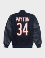 homage x starter walter payton goat varsity jacket