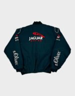 jaguar blue nascar polyester jacket