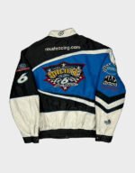 mark martin racing nascar leather jacket