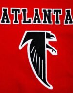 retro atlanta falcons classic rib varsity jacket