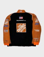 tony stewart chase nascar black and orange jacket